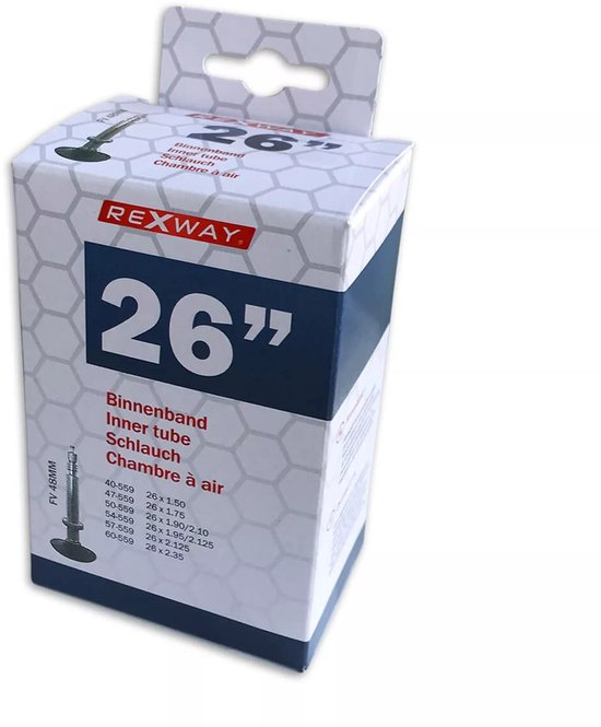 Rexway Binnenband 26 X 1.75/2.50 (47/62-559) Fv 40 Mm van Merkloos