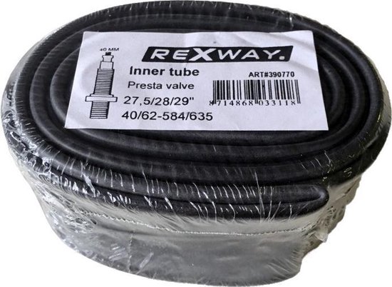 Rexway Binnenband 27,5/28/29 Inch (40/62-584/635) Fv 40 Mm van Merkloos