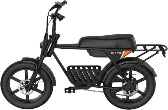 Rictor PopGo Pro Elektrische Fatbike 250W – 48V 15Ah – 70-80 km Actieradius – Shimano 7-Speed – Hydraulische Schijfremmen – Smart App Control van Rictor