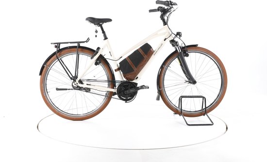 Riese & Müller Cruiser2 Mixte Elektrische citybike Bosch Accu 545Wh 28" beige