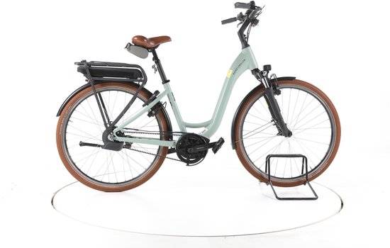 Riese & Müller Swing Automatic Elektrische citybike Bosch Accu 500Wh 28" groen