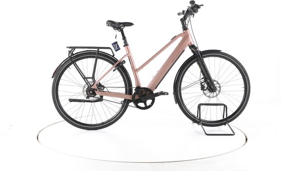 Riese & Müller UBN Seven Silent Elektrische citybike Accu 430Wh 28" 2024 roze