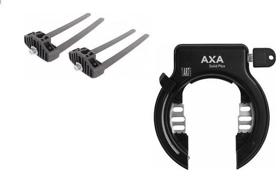 Ringslot AXA Solid Plus ART2 met bevestigingsset Flexmount van Ring