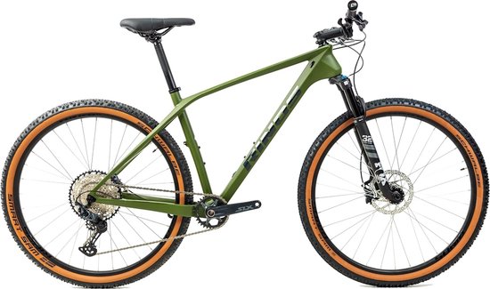 RINOS Gaia4.0 - Carbon MTB - Koolstofvezel Mountainbike - Shimano SLX - 12 versnellingen - FOX 32 Rhythm Remote - Schwalbe 29x2.25 Banden - 29*19 van Merkloos
