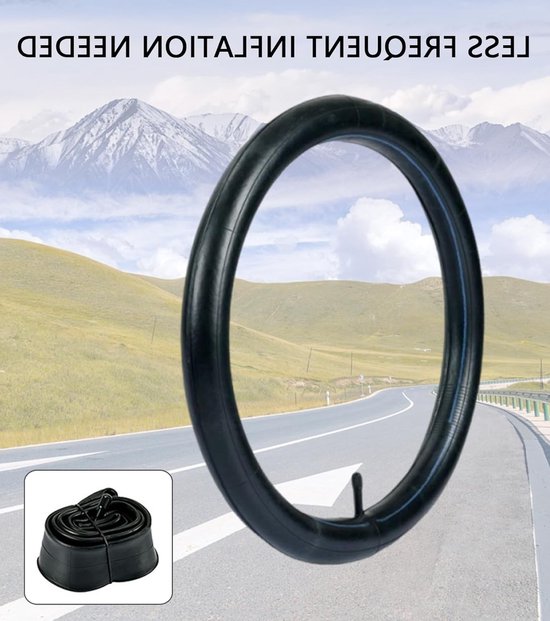 Robuuste Butyl Fiets Binnenband 20 x 1.75 Inch met Auto Ventiel voor Kinderfietsen en Mountainbikes, Geschikt voor Thule Trailers