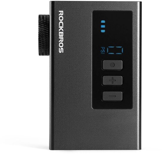Rockbros AS240 PRO Serie - Draagbare Fietspomp - LED - 120 PSI - USB-C