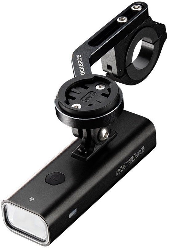 Rockbros - LED Voorlamp - Fietslamp - Fietsverlichting - 1000 Lumen - Oplaadbaar - IPX6 - Zwart