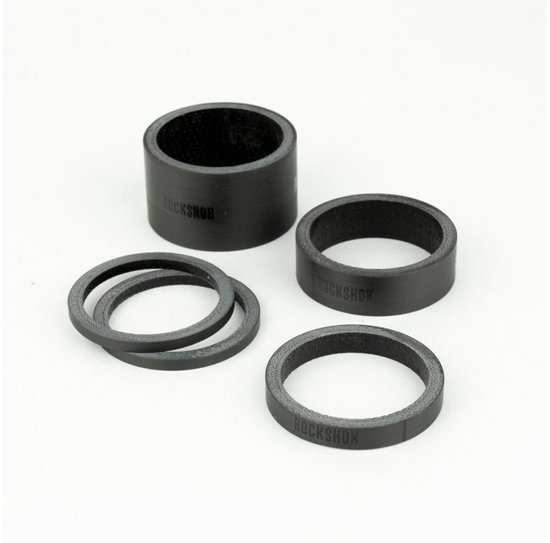 Rockshox Carbon Vork Spacer Kit Zwart