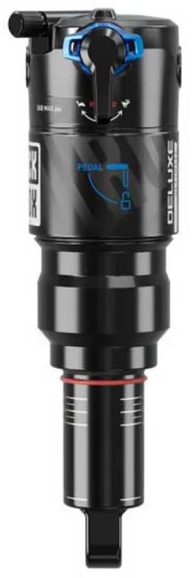 Rockshox Deluxe Ultimate Rct Trunnion/standard C2 Schokdemper Zilver 40 mm / 165 mm van RockShox