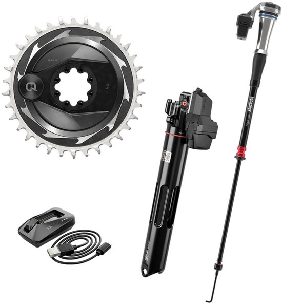 Rockshox Flight Attendant Trek Supercaliber 9.9 X0/9.8 Gx Gen2 Upgradekit Zilver van RockShox