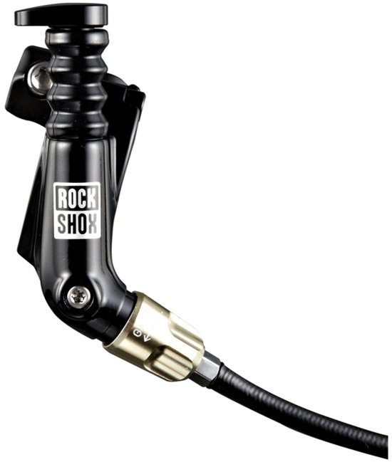 Rockshox Goud Afstandsbediening X Loc-afsteller Zwart Right van Merkloos