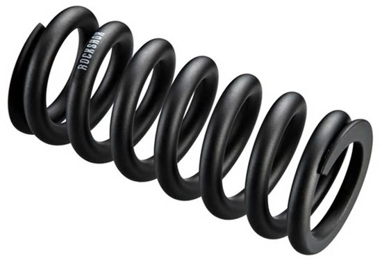 Rockshox Metric Coil 151 Mm Travel 57.5-65 Mm Schokdemper Veer Zilver 425 lbs
