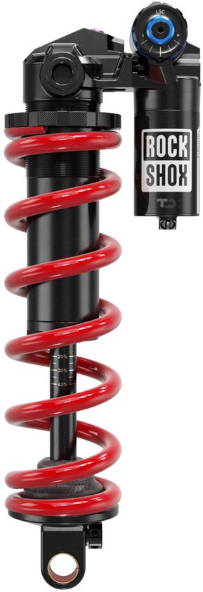 Rockshox Vivid Coil Ultimate Rc2t Metric Schokdemper Zilver 62.5 mm / 230 mm