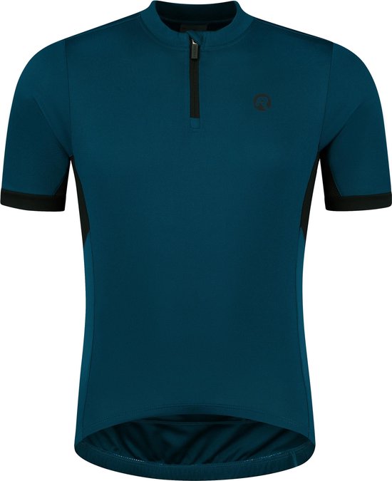 Rogelli Core Fietsshirt Heren - Korte Mouwen - Wielrenshirt - Blauw - Maat XXL van Merkloos