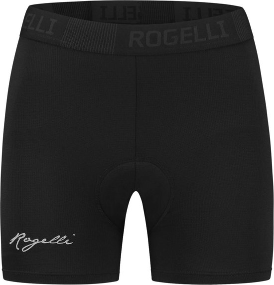 Rogelli Dames Fietsonderbroek - Fiets Ondershort Met Zeem - Zwart - Maat L van Merkloos