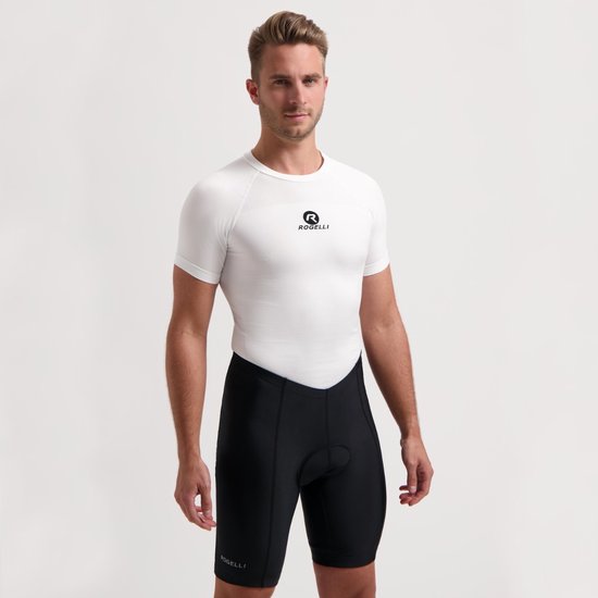 Rogelli Econ Korte Fietsbroek - Heren - Zwart - Maat 5XL van Rogelli