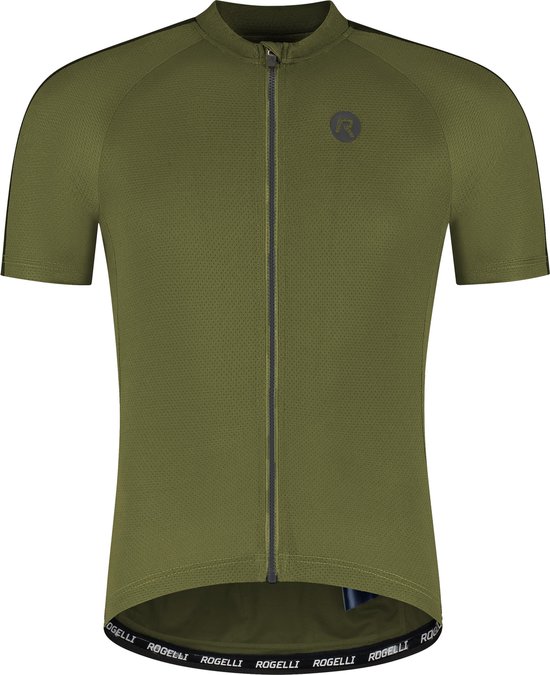 Rogelli Explore Fietsshirt Heren - Korte Mouwen - Wielrenshirt - Groen - Maat XL