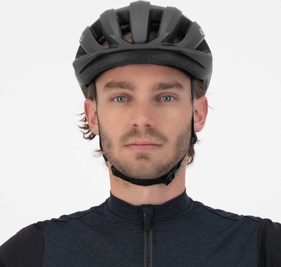 Rogelli Ferox II Fietshelm - Sporthelm - Helm Volwassenen - Zwart - Maat S/M - 54-58 cm van Merkloos