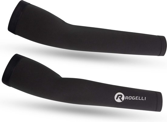 Rogelli Promo Dames en Heren Armstukken Wielrennen - Zwart