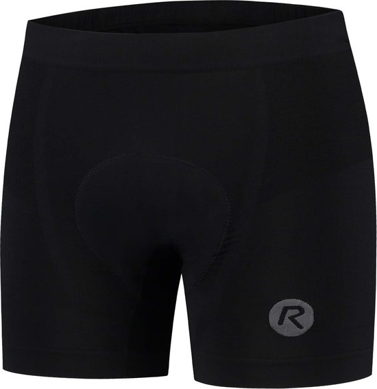 Rogelli Seamless Fietsonderbroek 2.0 - Fiets Ondershort Met Zeem - Unisex - Zwart - Maat XXL/3XL van Merkloos