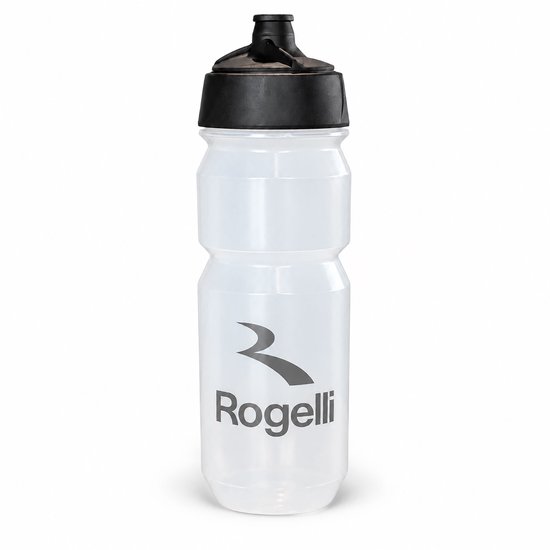 Rogelli Sportbidon 750ml Fietsbidon - Drinkfles BPA vrij - Transparant