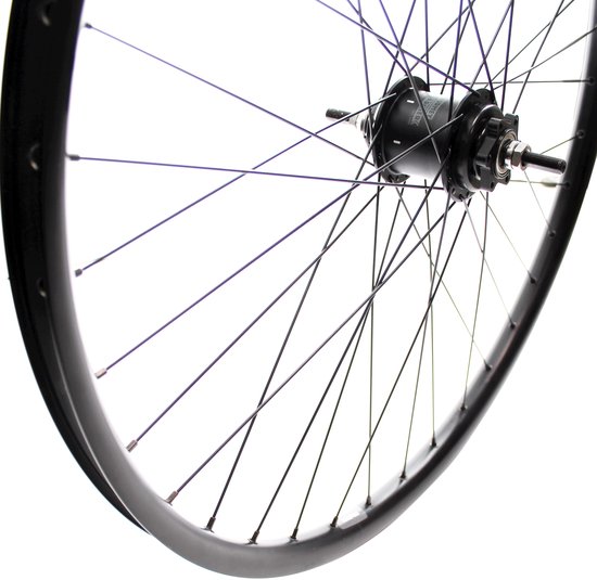 Roland Achterwiel 28 36G A2K DW velg vrijloop zwart van Roland