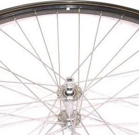 Roland voorwiel 28 x 1 1/2 vast zwart zink spk van Roland