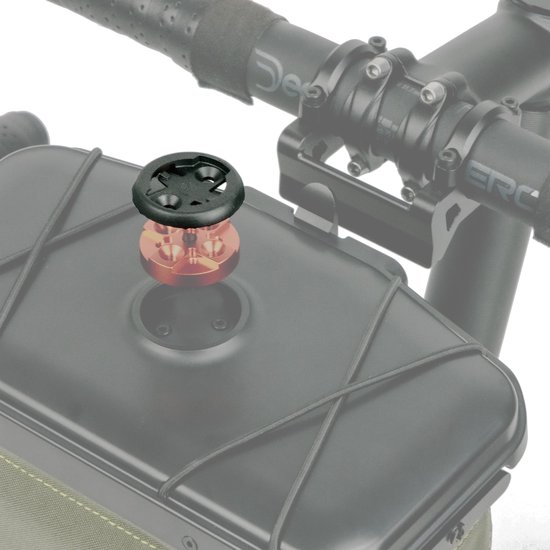 Route Werks Tech Mount - Bar Fly - gps houder voor stuurtas - voor Wahoo - fietstas - van Route Werks