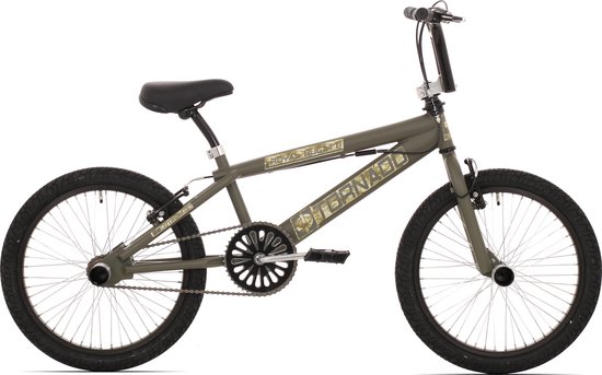 Royal Bugatti Freestyle BMX fiets - 20 inch - Kaki/Bruin van Merkloos