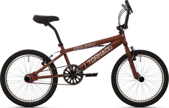 Royal Freestyle 20 Bugatti donkerbruin mat zwart met zwarte banden van Cortina