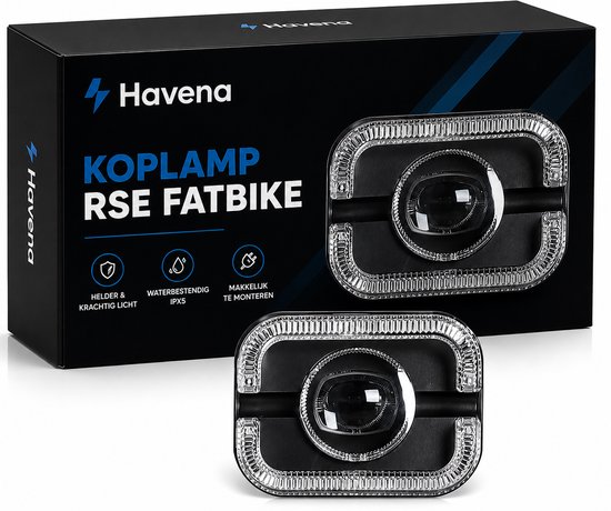 RSE Fatbike LED Koplamp | Voorlamp | 7GO & Havena