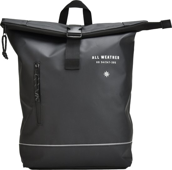 Rugtas & Fietstas in 1 - Zwart - Laptop Rugtas - Werktas/Rugzak - Enkele Fietstas - Laptop Rugzak van Willex