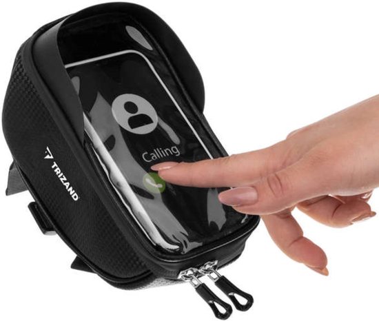 Ruhhy Fietsstuurtas met Telefoonhoesje - Ideaal voor Navigatie en Opslag van Ruhhy