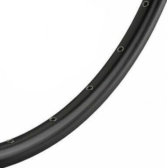 Ryde Velg - ZAC 19 - 28- 622*19C - Aluminium - 36 gaats 14G - Zwart ongeslepen