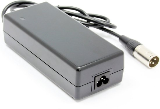 SANS Acculader SSLC058V29 - Elektrische fietsoplader - 29.4v 2A (XLR3) van SANS