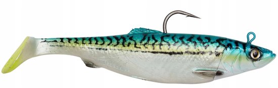 Savage Gear Ripper 4D Grote Haring Shad 25cm 300g Groene Makreel van Savage Gear