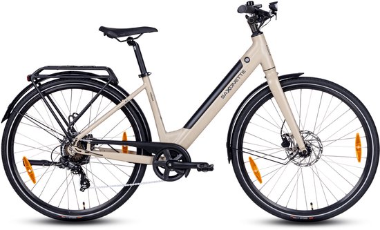 Saxonette Urbana dames ebike 7 sp 11.6 Ah creme van Saxonette