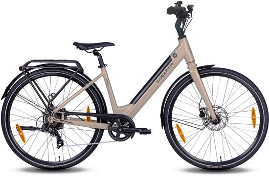 Saxonette Urbana dames ebike 7 sp 11.6 Ah zand van Saxonette