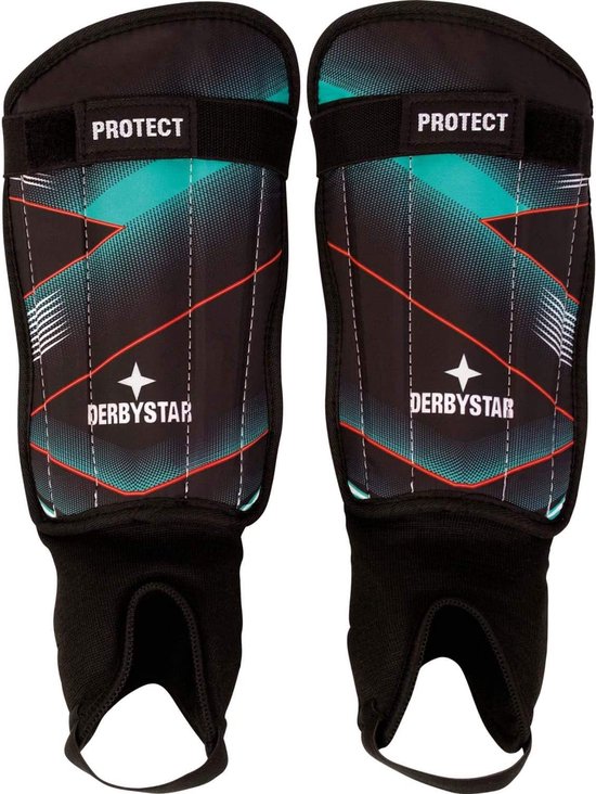 Scheenbeschermers / voetbal, scheenbeschermers met enkelbescherming,Voetbeschermer football, shin guards with ankle protection, Grootte L van $