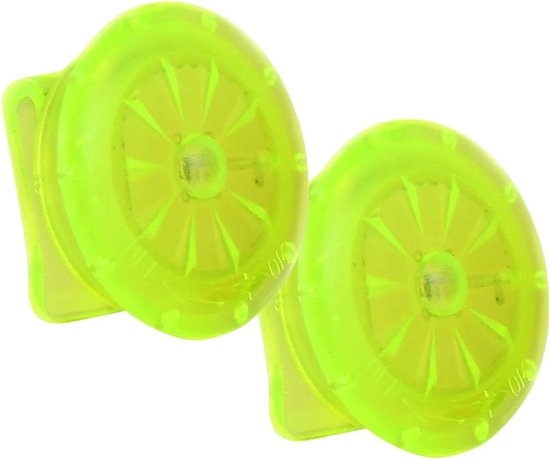 Schoenverlichting Clips - Waarschuwingslampjes - Nachtelijke Sport - Groot Zichtbereik - 2 stuks - Groen