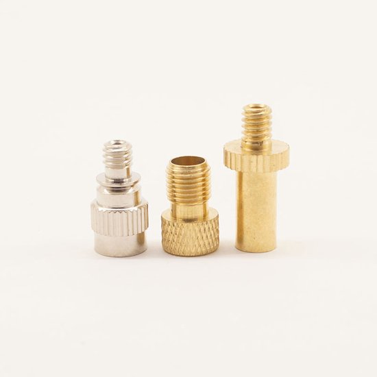 Schrader (auto) Frans of Presta Hollands of Dunlop ventiel - Adapter set - Verloopnippels