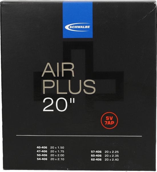 Schwalbe Binnenband 7ap 20 X 1.50/2.40(40/62-406) Fv 40 Mm van Schwalbe