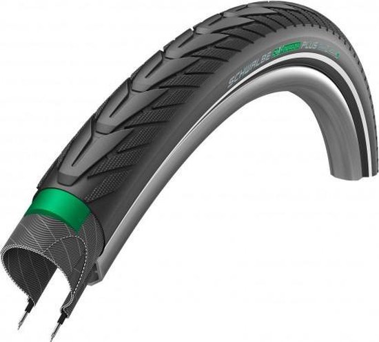 Schwalbe buitenband 28x2.15 Energizer plus reflectie zwart van Schwalbe