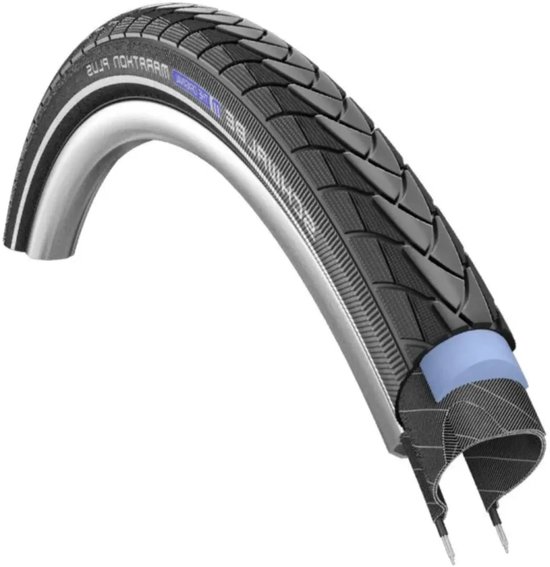Schwalbe Buitenband - Marathon Plus - 20 inch x 1.75 - Zwart Reflecterend van Schwalbe
