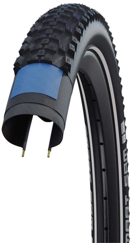 Schwalbe Smart Samoa Dd Addix Performance Hs624 27.5´´ X 2.60 Stijve Mtb-band Zilver 27.5´´ x 2.60 van Schwalbe
