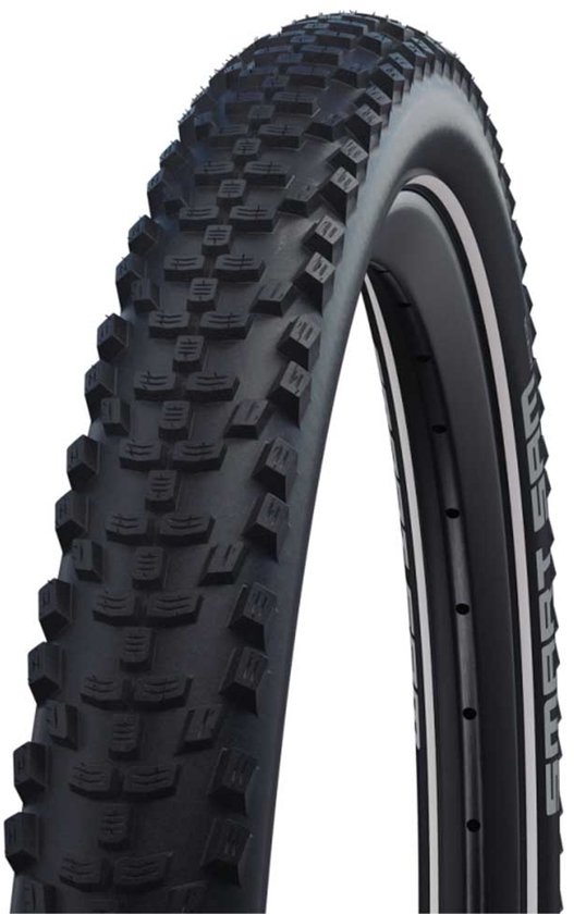Schwalbe Smart Samoa Performance Addix E-25 28´´ X 1.65 Stijve Mtb-band Zilver 28´´ x 1.65 van Schwalbe