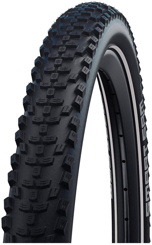Schwalbe Smart Samoa Reflex Addix 27.5´´ X 2.10 Stijve Mtb-band Zwart 27.5´´ x 2.10