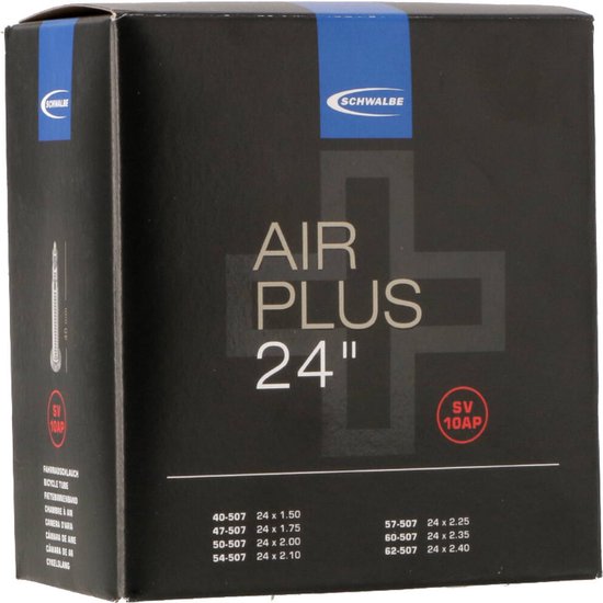Schwalbe sv10ap binnenband airplus 24inch 40/62-507 ib 40mm van Schwalbe