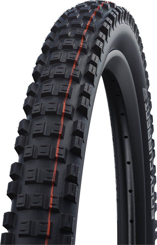 Schwalbe Vouwband Eddy Current Front - TLE - Super Trail - 29 x 2.6 inch / 65-622 - ADDIX Soft - Zwart van Schwalbe