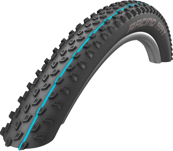 Schwalbe Vouwband Racing Ray - SuperGround - TLE - 29 x 2.25 inch / 57-622 - 26-54 psi - Zwart van Merkloos